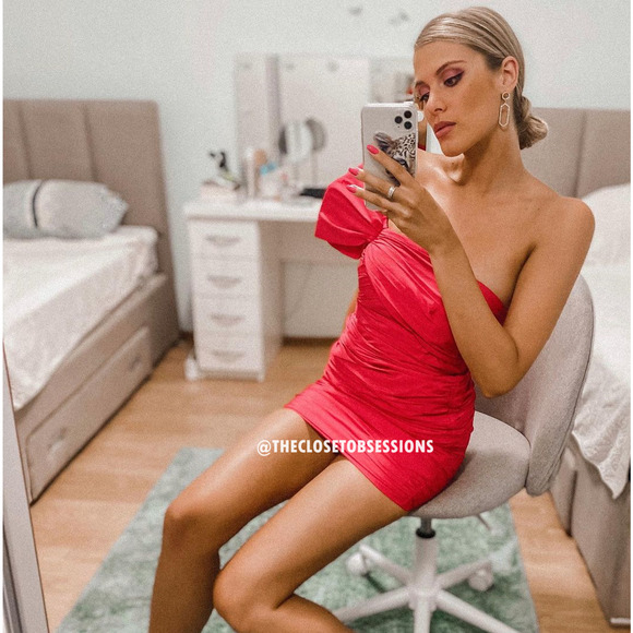 ZARA Strapless Short Dress NWT - Picture 9 of 13